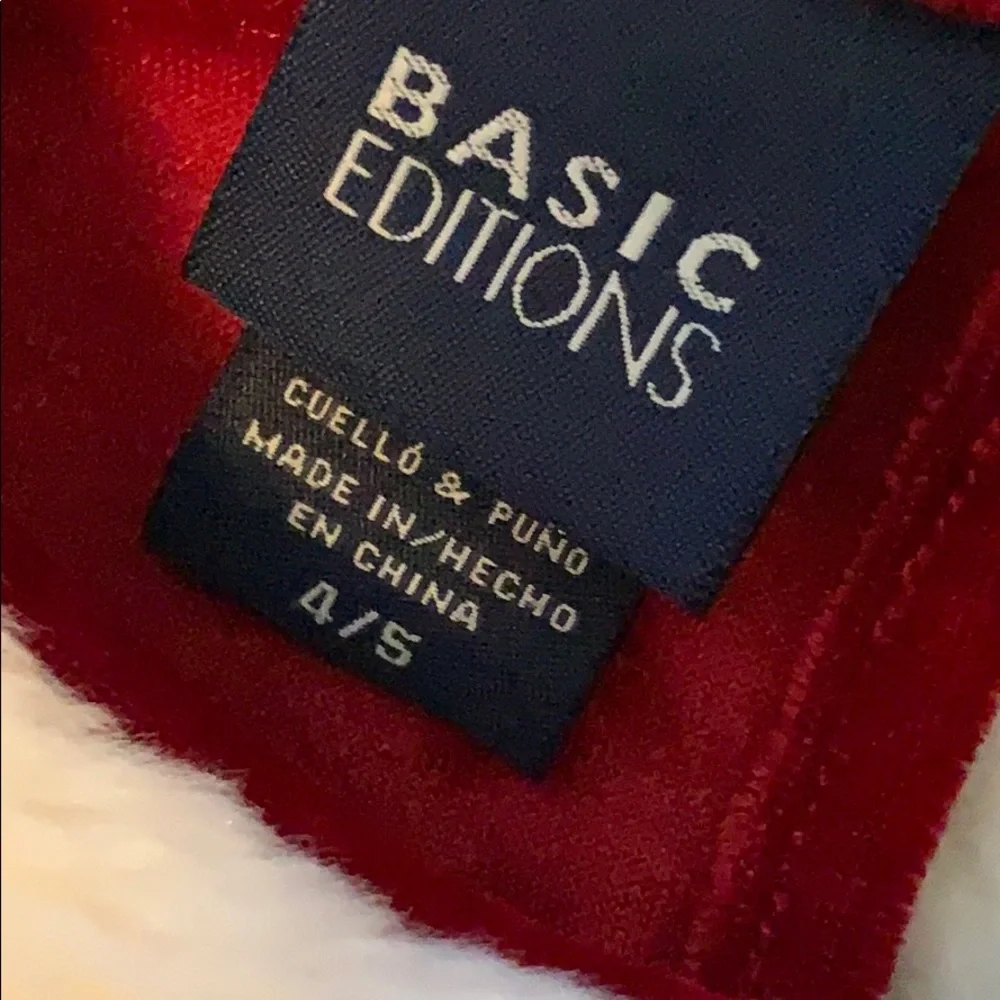 Girl’s‎ Basic Editions holiday dress